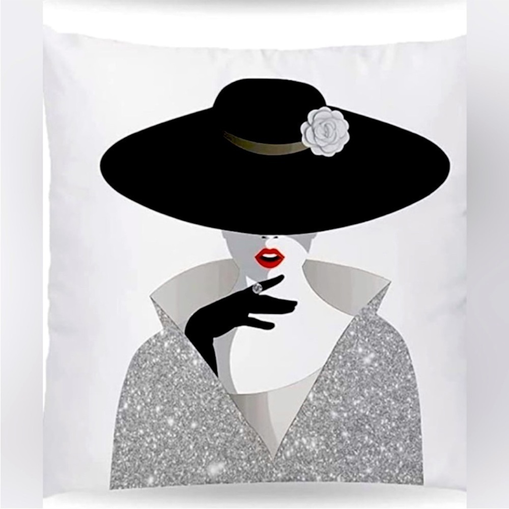 NEW! Home Decor Fashion Pillow Case with Pillow-18”x18” - Gorgeous - Picture 1 of 1